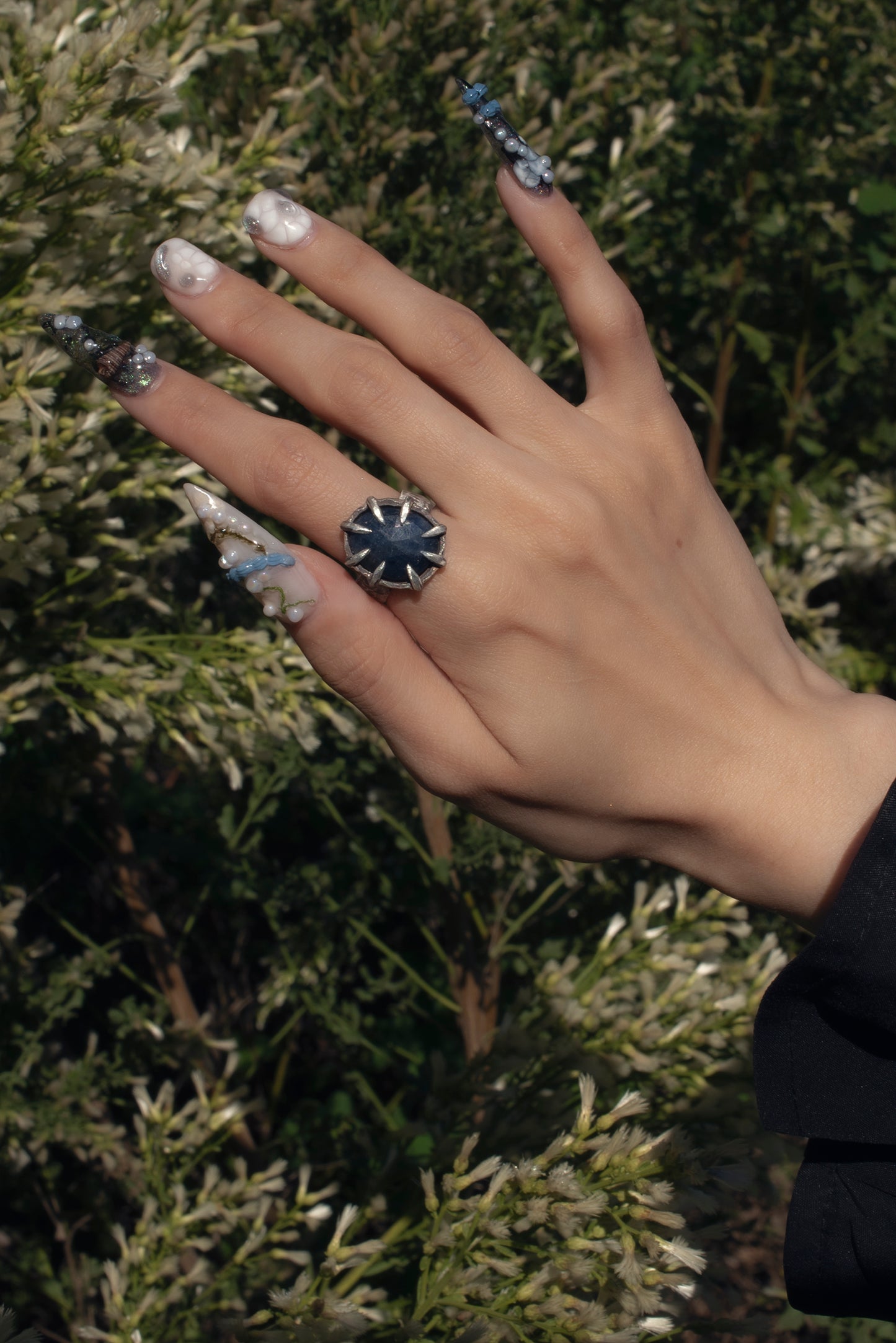 Dying Wage Ring // Sapphire