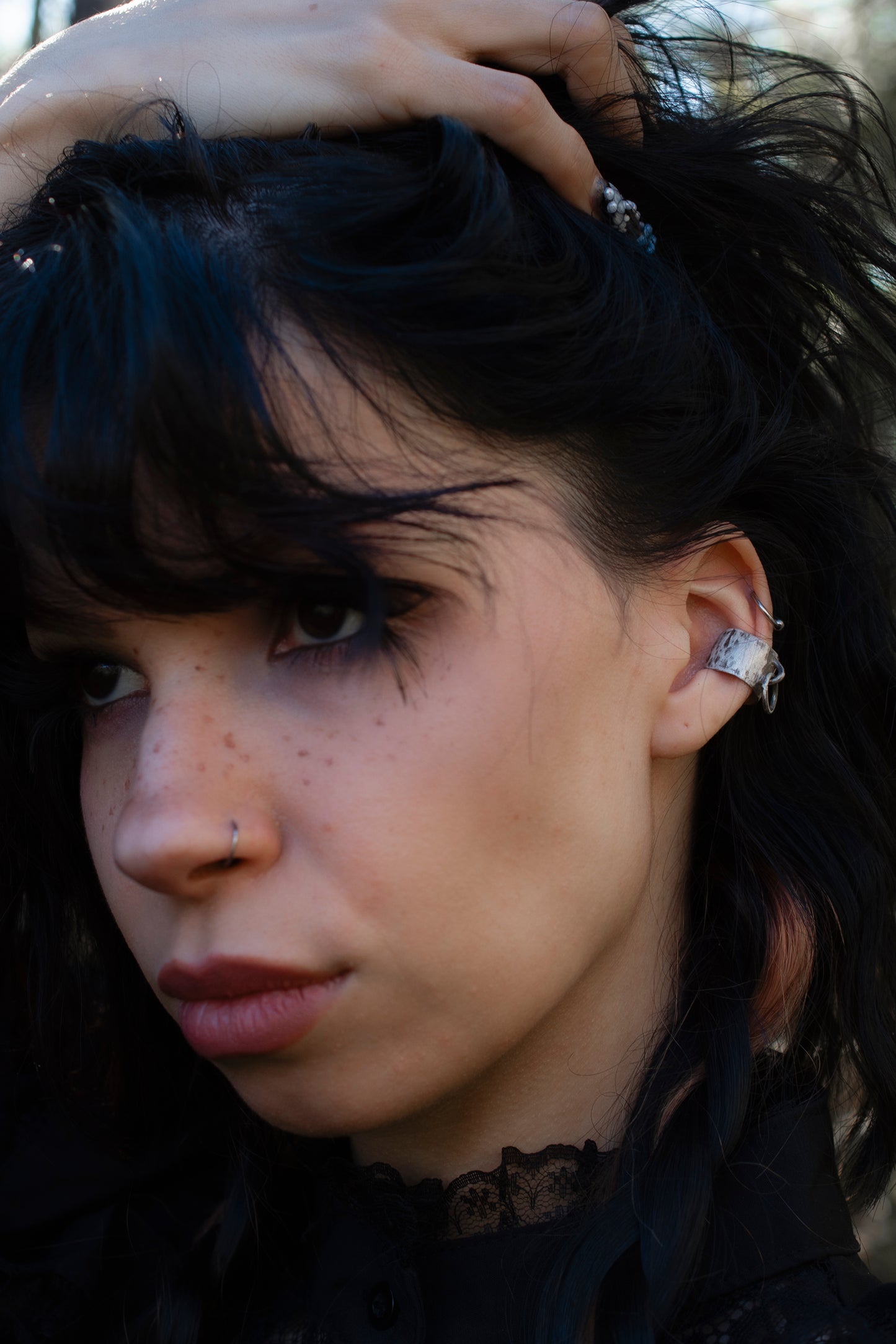 Captive Cuff // Sterling Silver