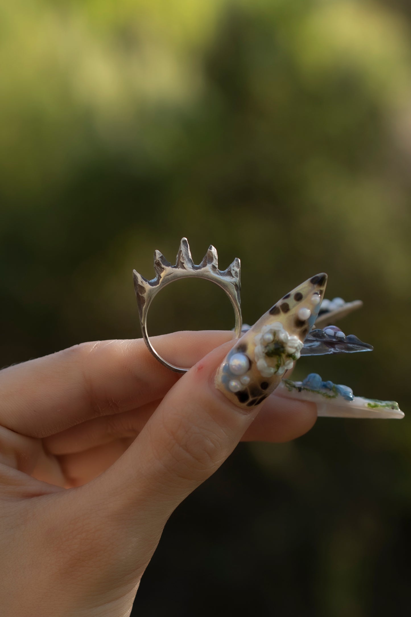Debt Collector Ring // Sterling Silver