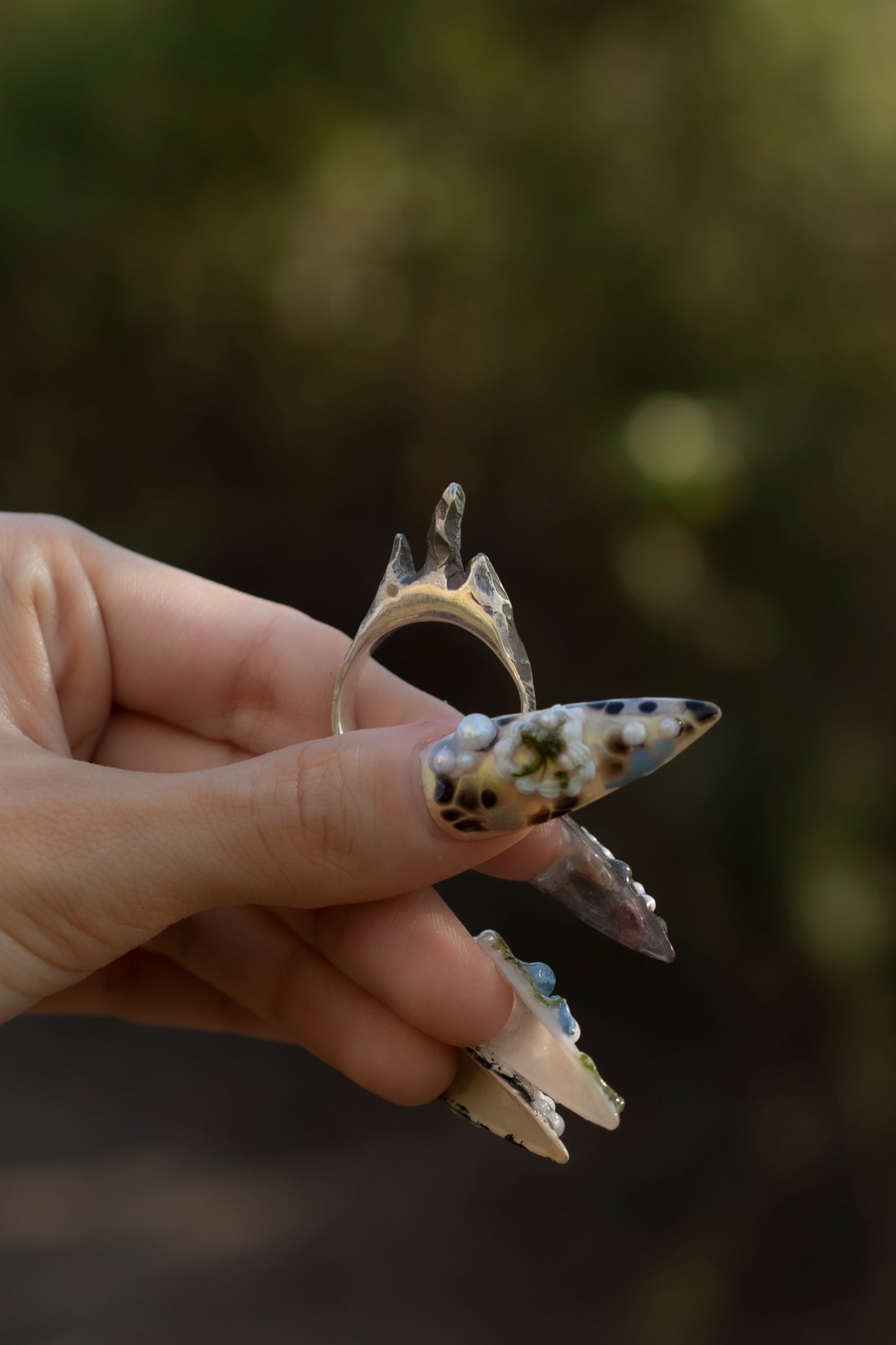 Weak and Predatory Ring // Sterling Silver