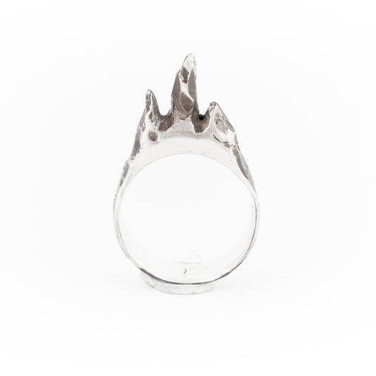 Weak and Predatory Ring // Sterling Silver