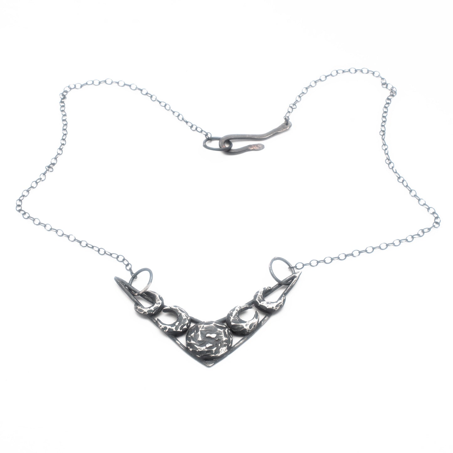Stage Collapse Necklace // Sterling Silver