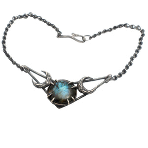 All The Way Down Necklace // Labradorite