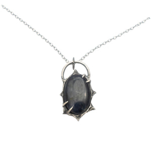 Rat Wars Necklace // Iolite Sunstone