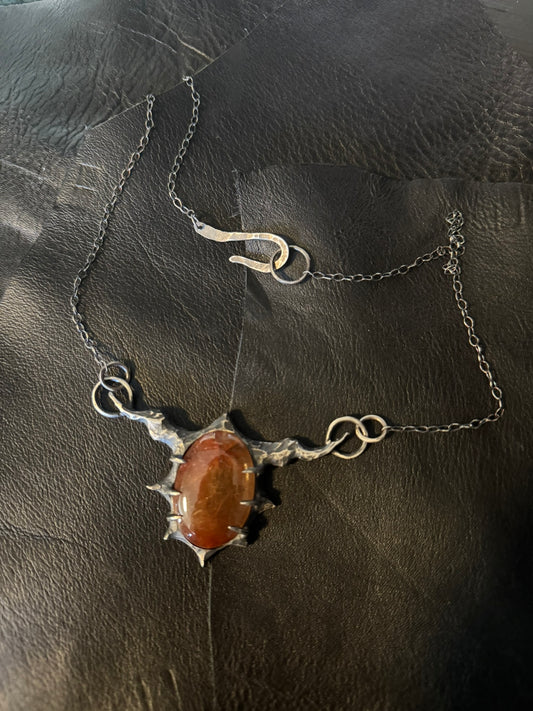 Visions Of You Necklace // Rutilated Quartz