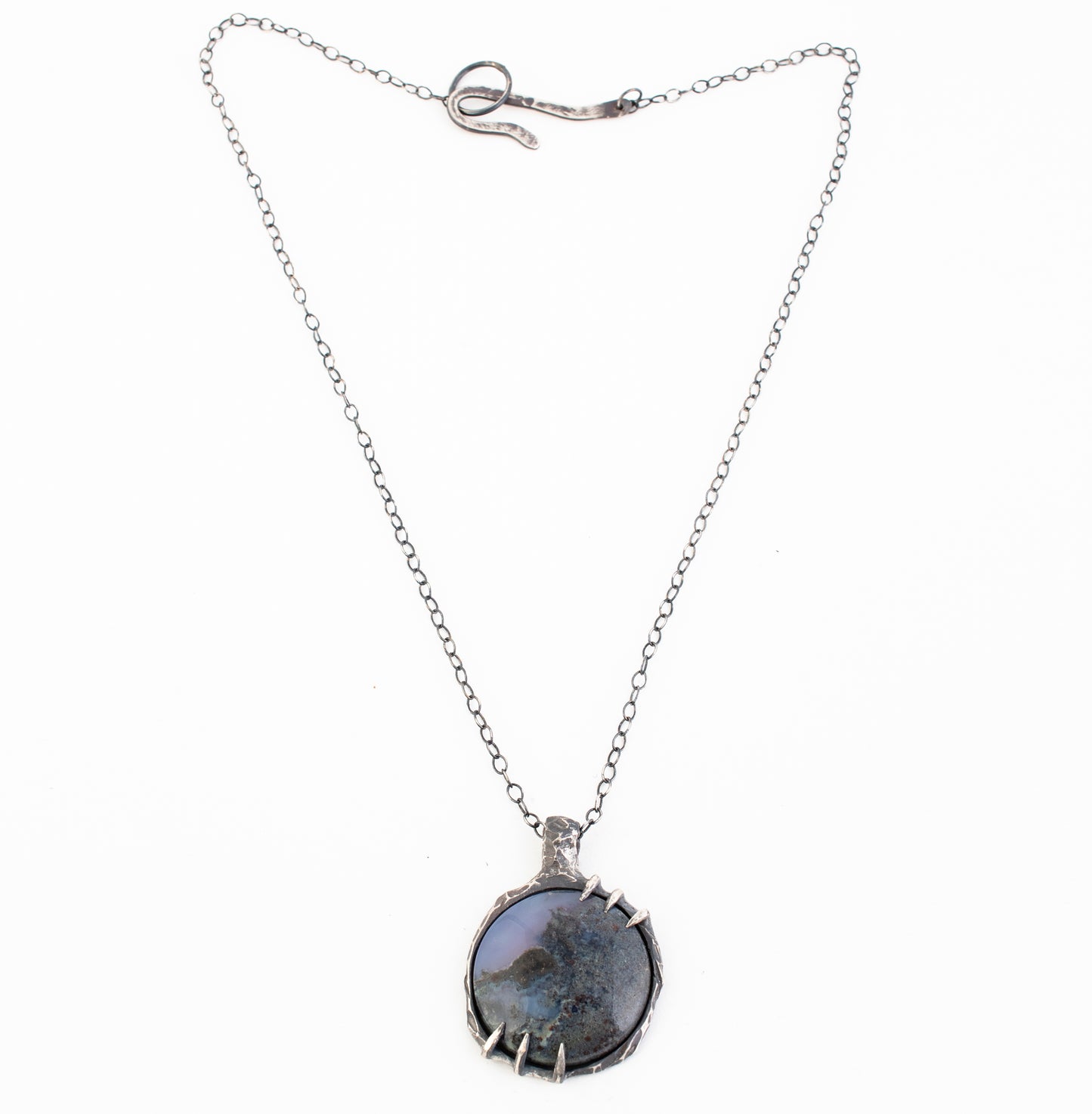 Pressures Necklace // Chalcedony