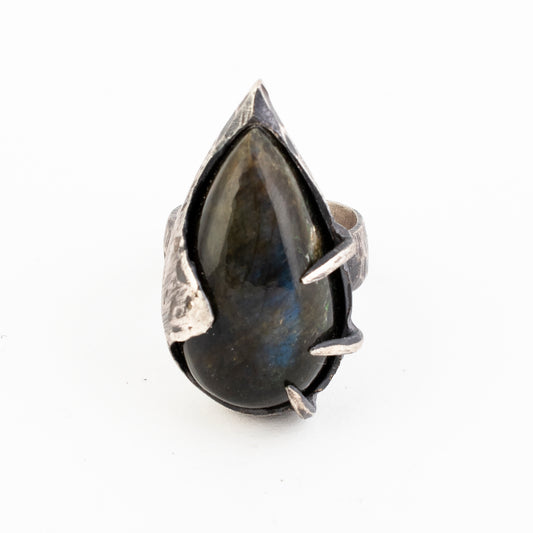 Girl On Girl Ring // Labradorite