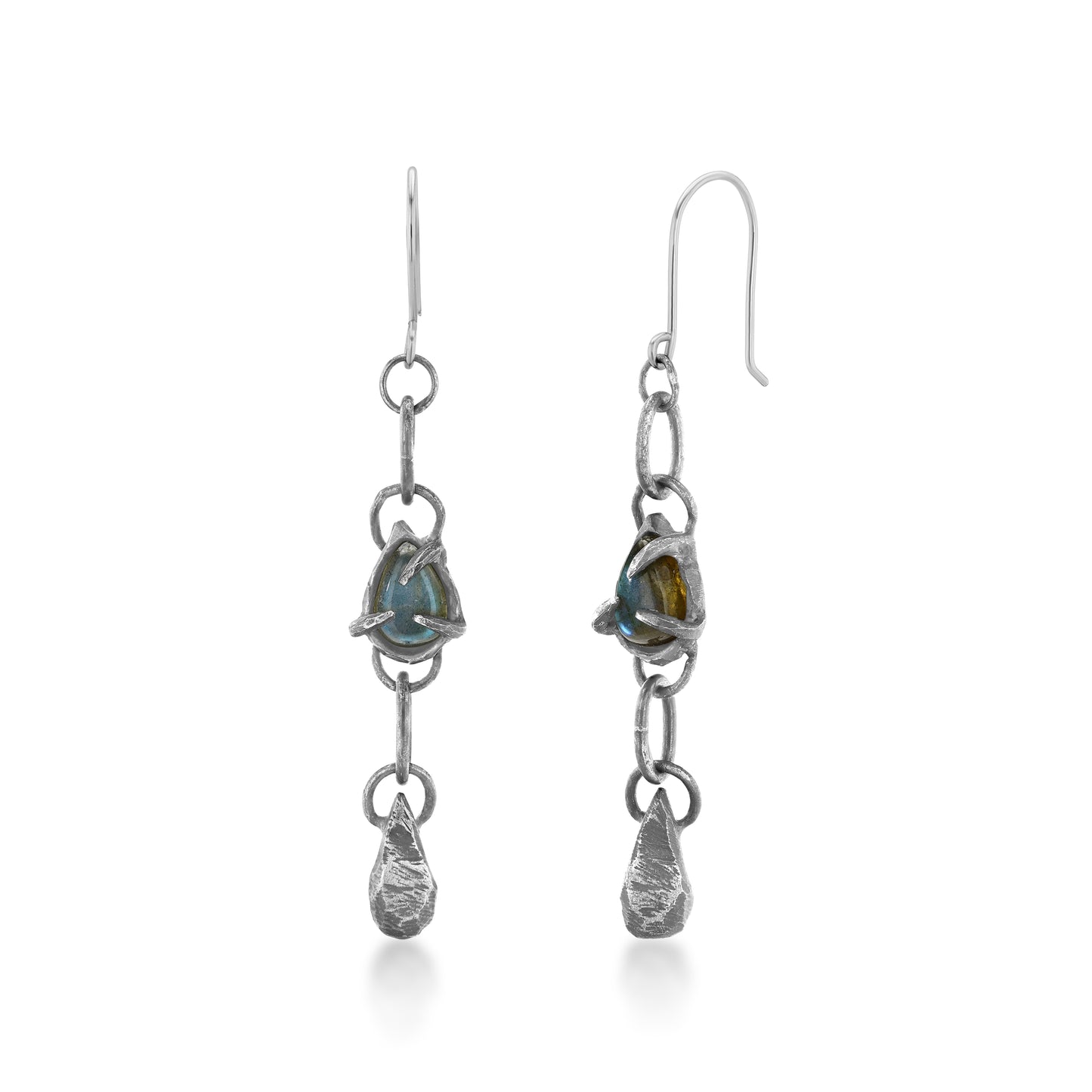 Tear Earring // Multiple Stone Options