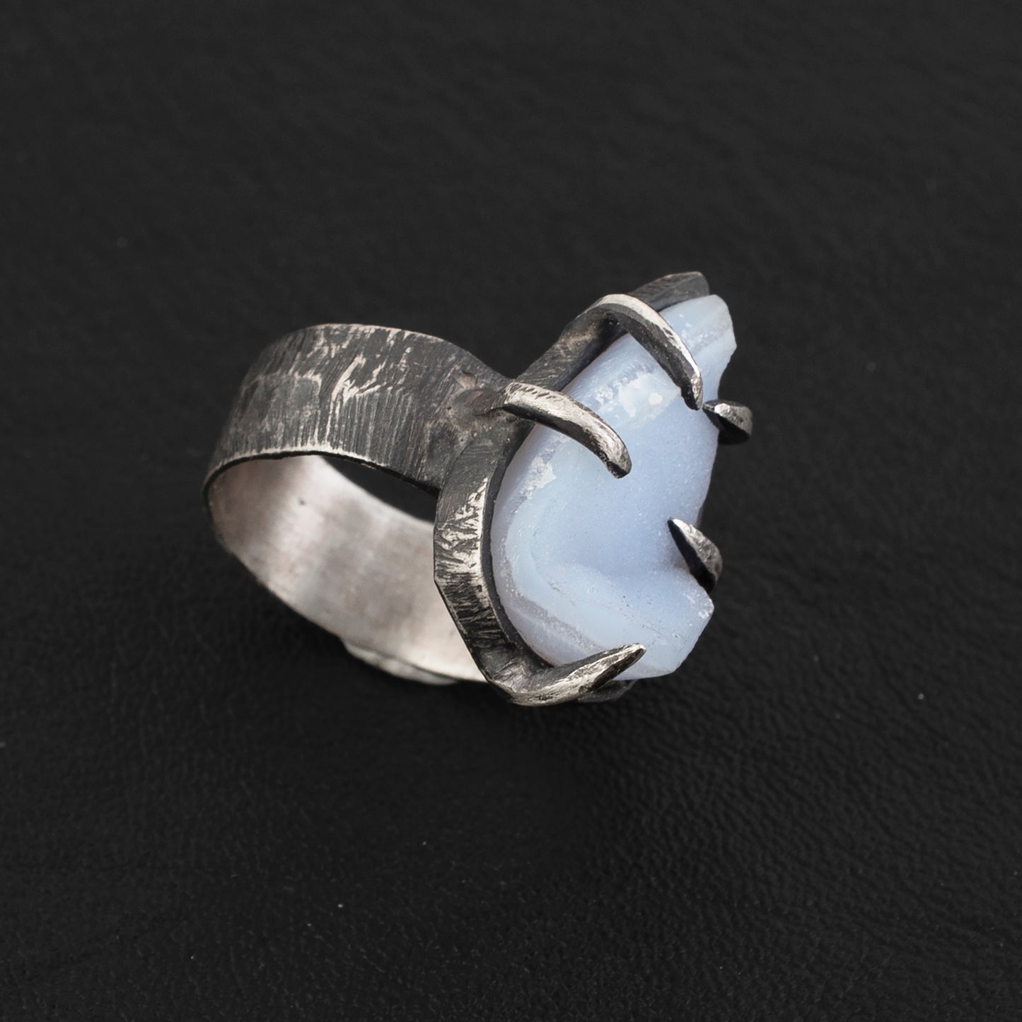 Everlasting Pain Ring // Chalcedony