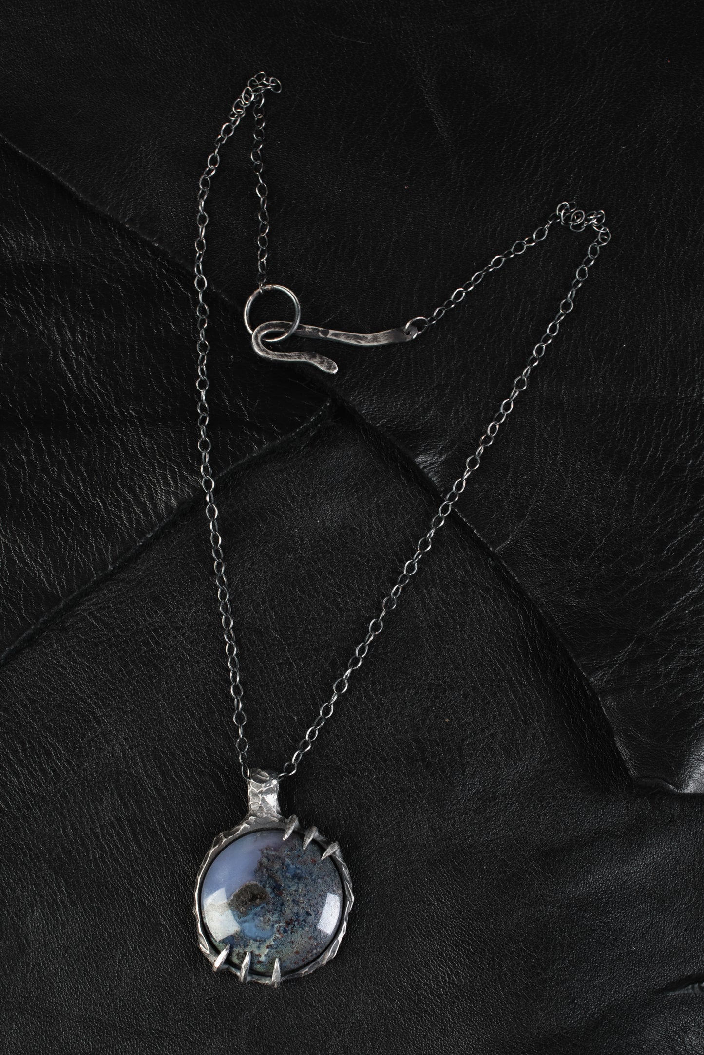 Pressures Necklace // Chalcedony