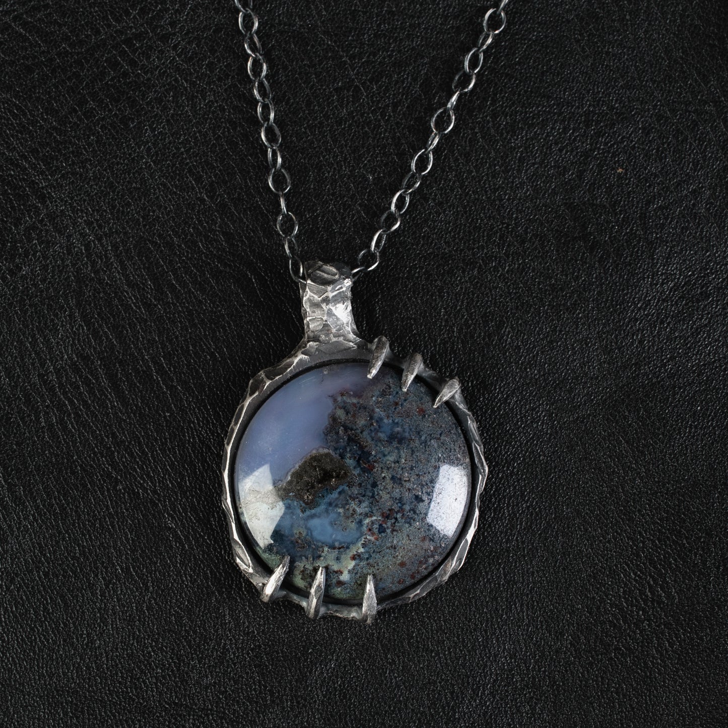 Pressures Necklace // Chalcedony