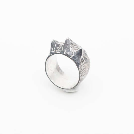VIII - Gash Ring // Sterling Silver