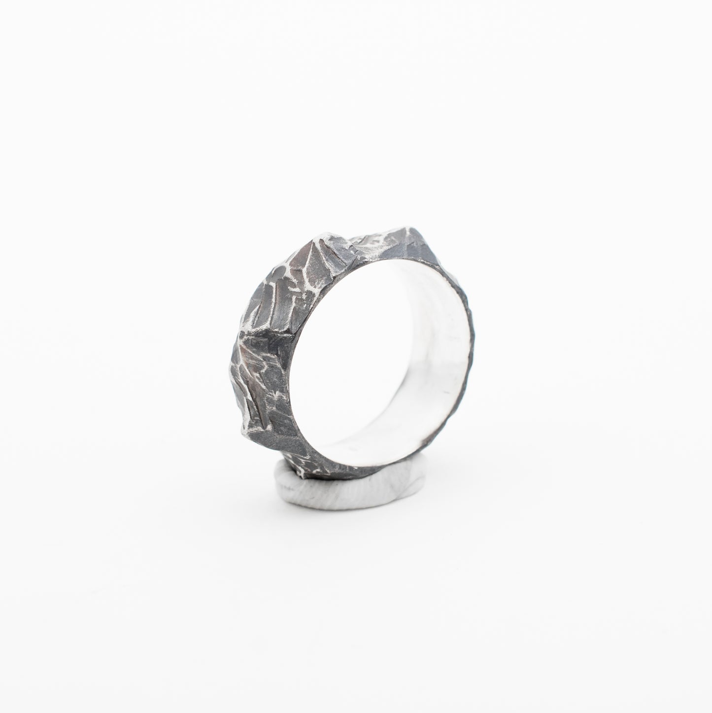 XII - Malformed Ring // Sterling Silver