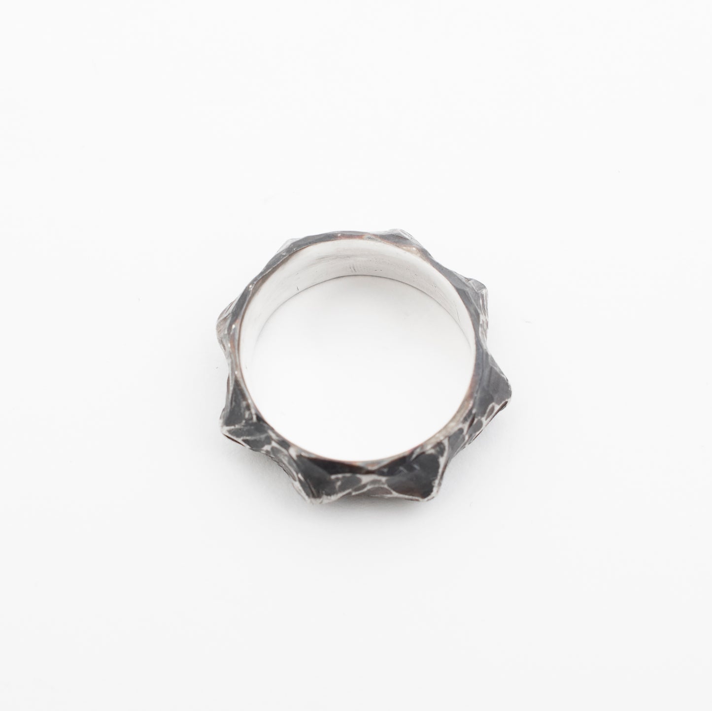 XII - Malformed Ring // Sterling Silver