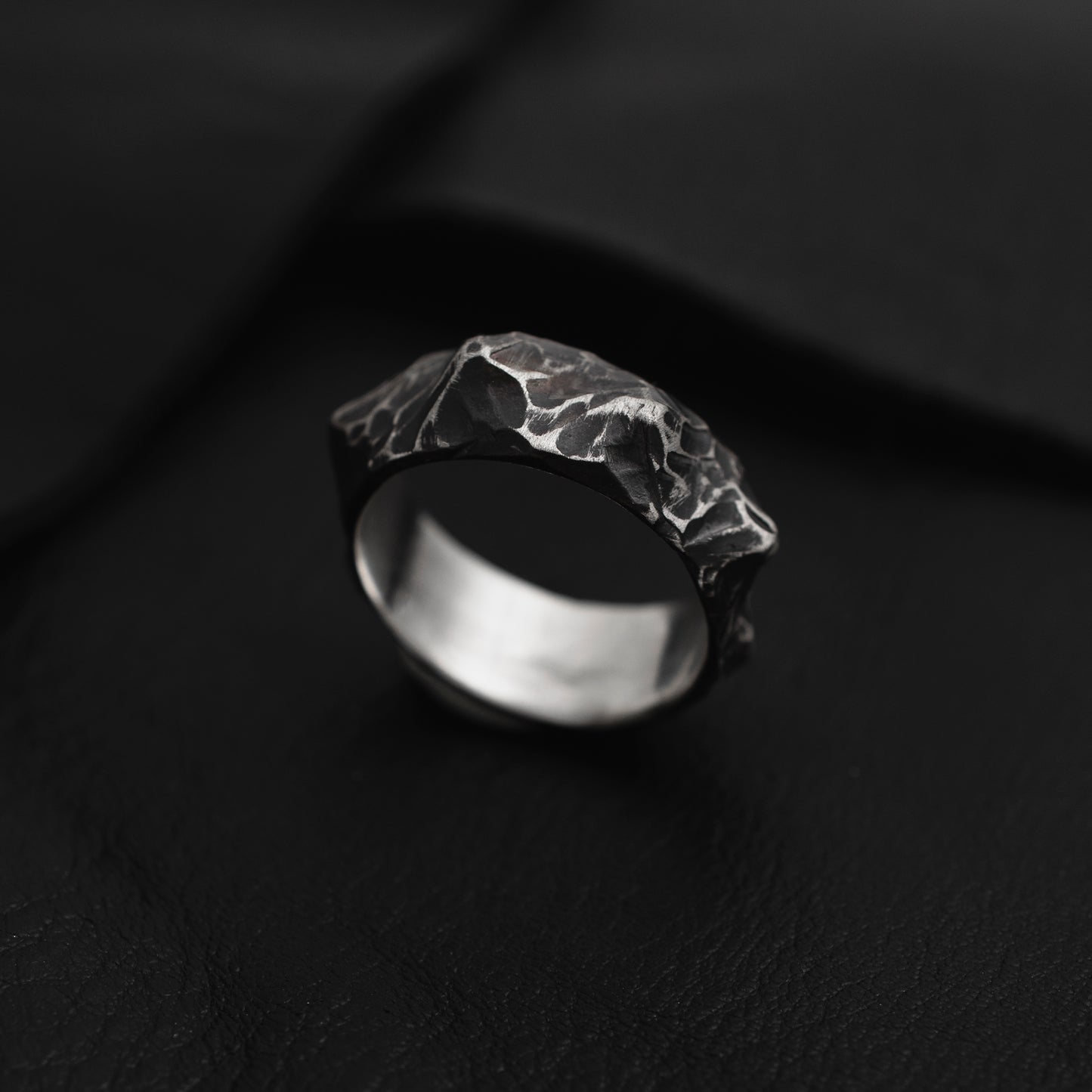XII - Malformed Ring // Sterling Silver