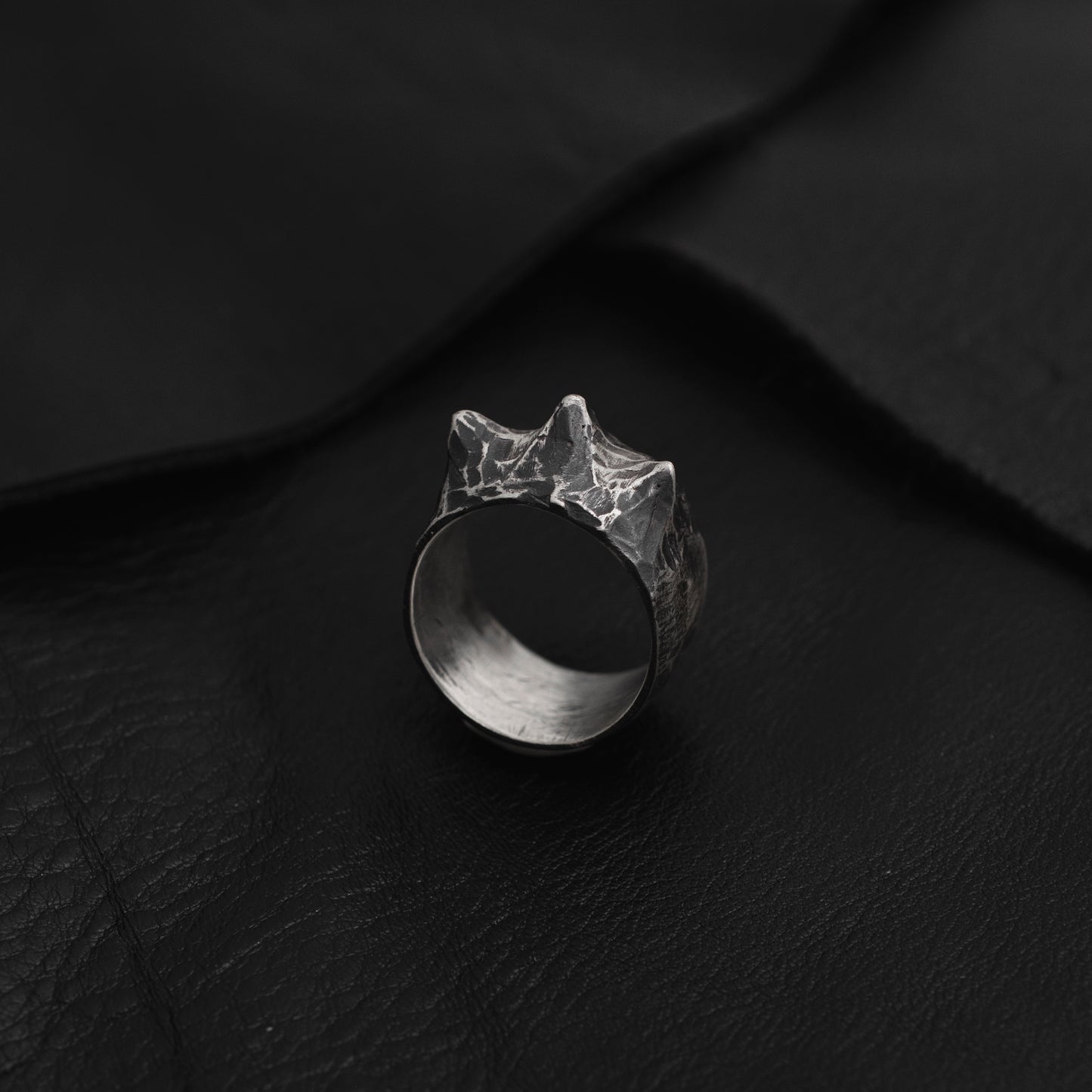 VIII - Gash Ring // Sterling Silver