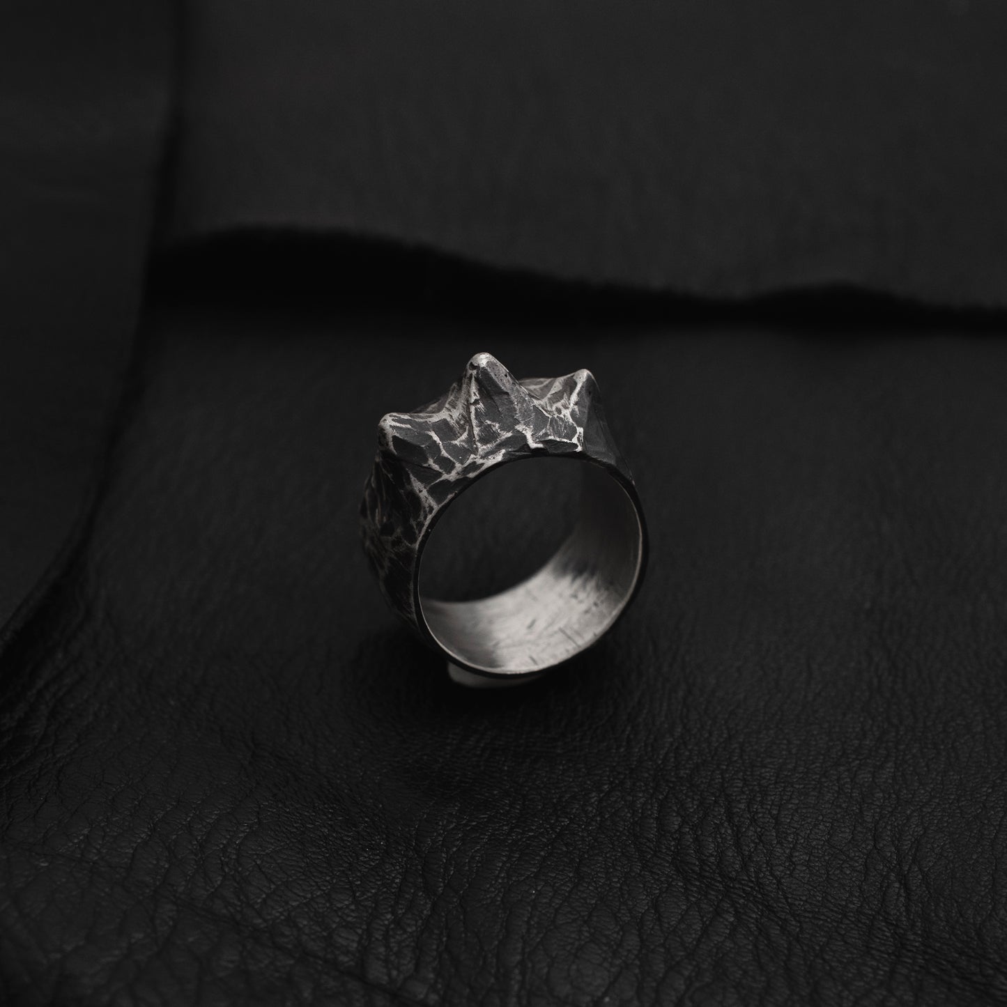 VIII - Gash Ring // Sterling Silver